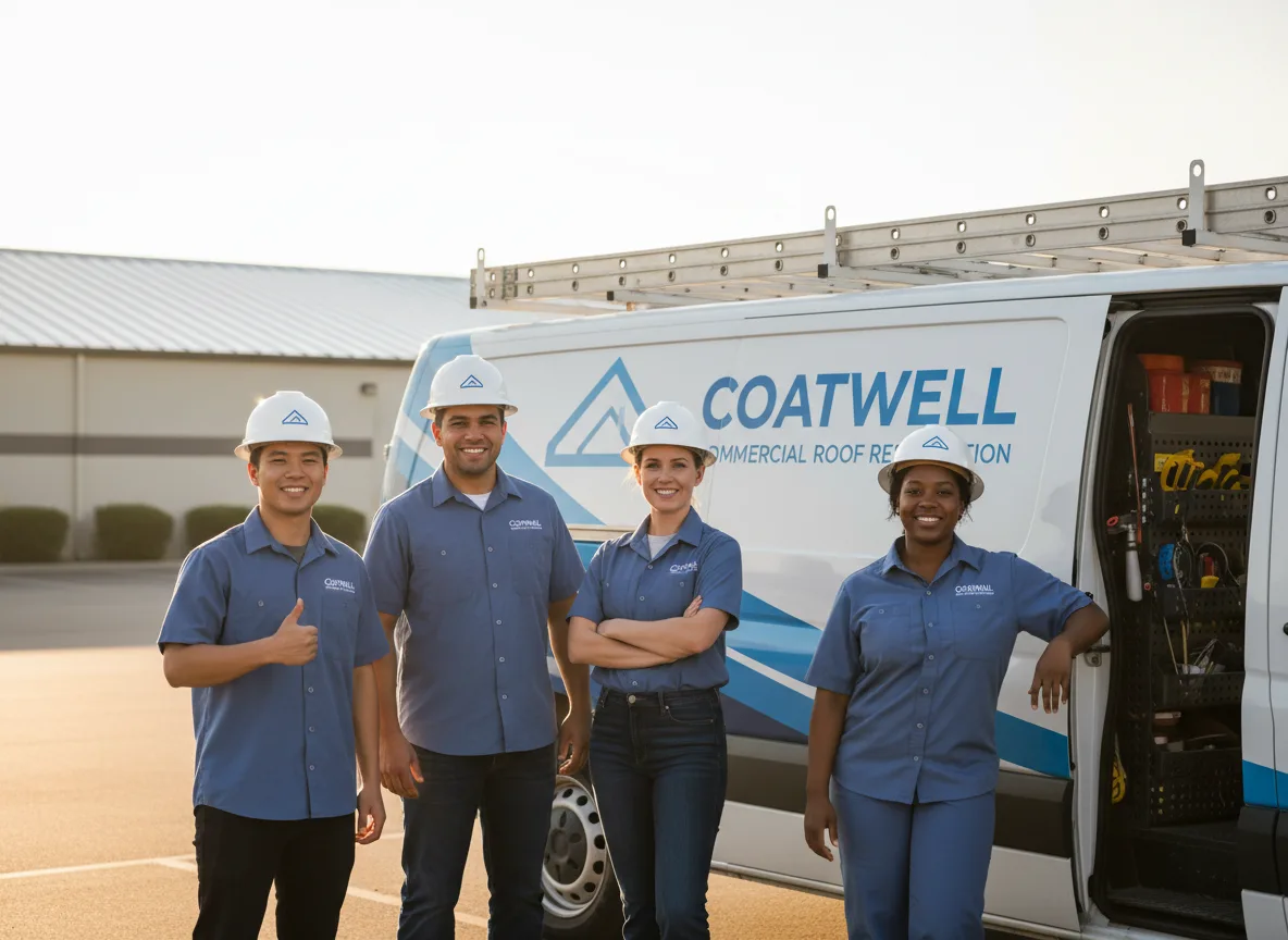Commercial roof coating company in Buskirk, NY